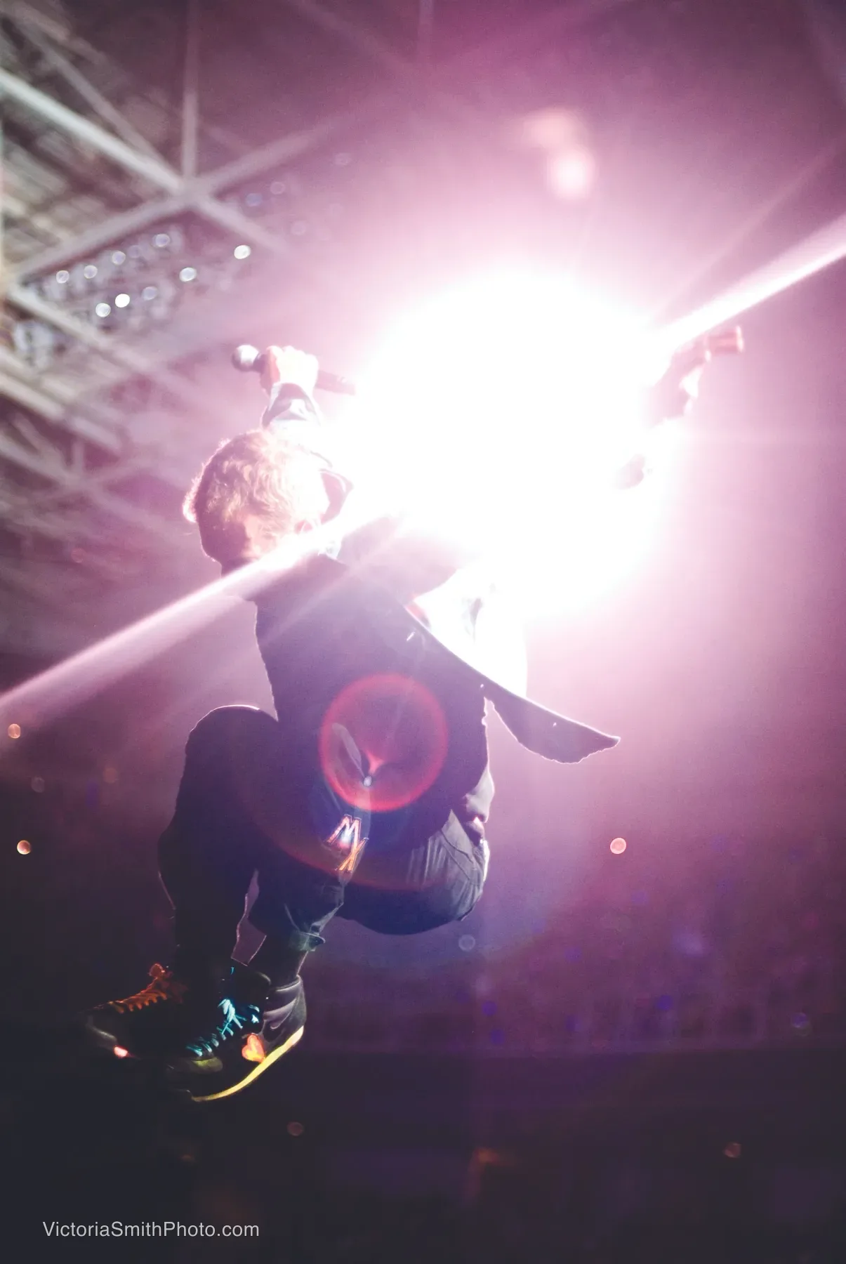 Chris Martin of Coldplay, HP Pavillion, San Jose 2009