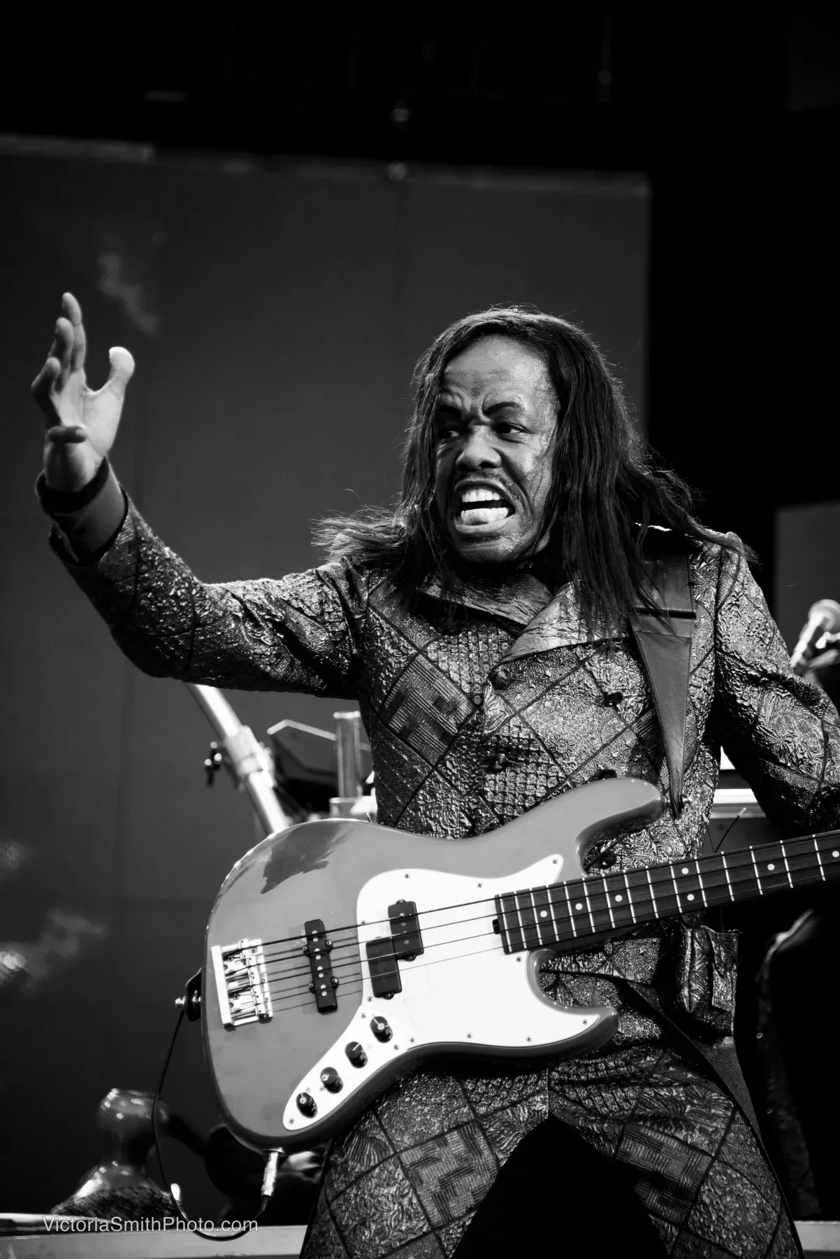 Verdine White of Earth Wind and Fire, Banc of California Stadium, Los Angeles 2022